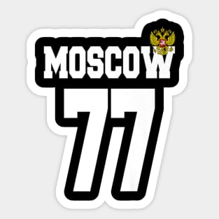 Moscow 77 Patriot Sticker